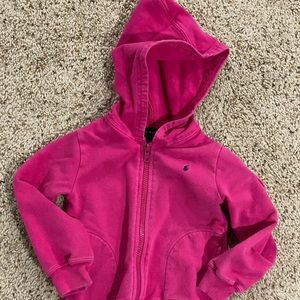 Ralph Lauren Polo girls zip up jacket pink 3